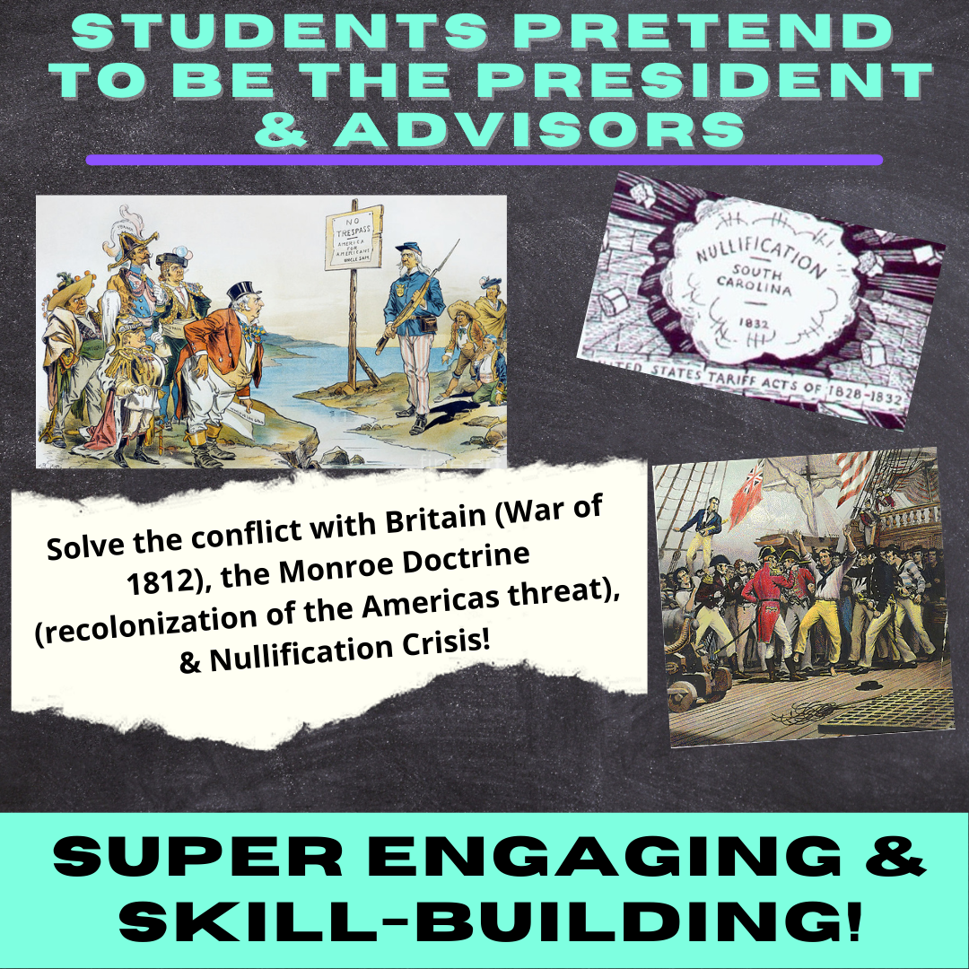 Presidential Decisions Bundle - Madison, Monroe, & Jackson