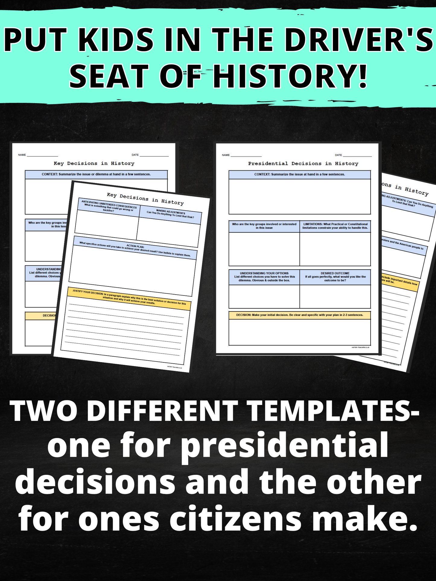 exciting history activity