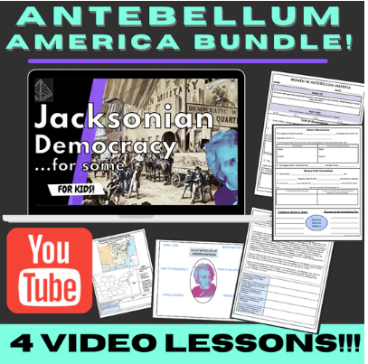 age of jackson lesson plans