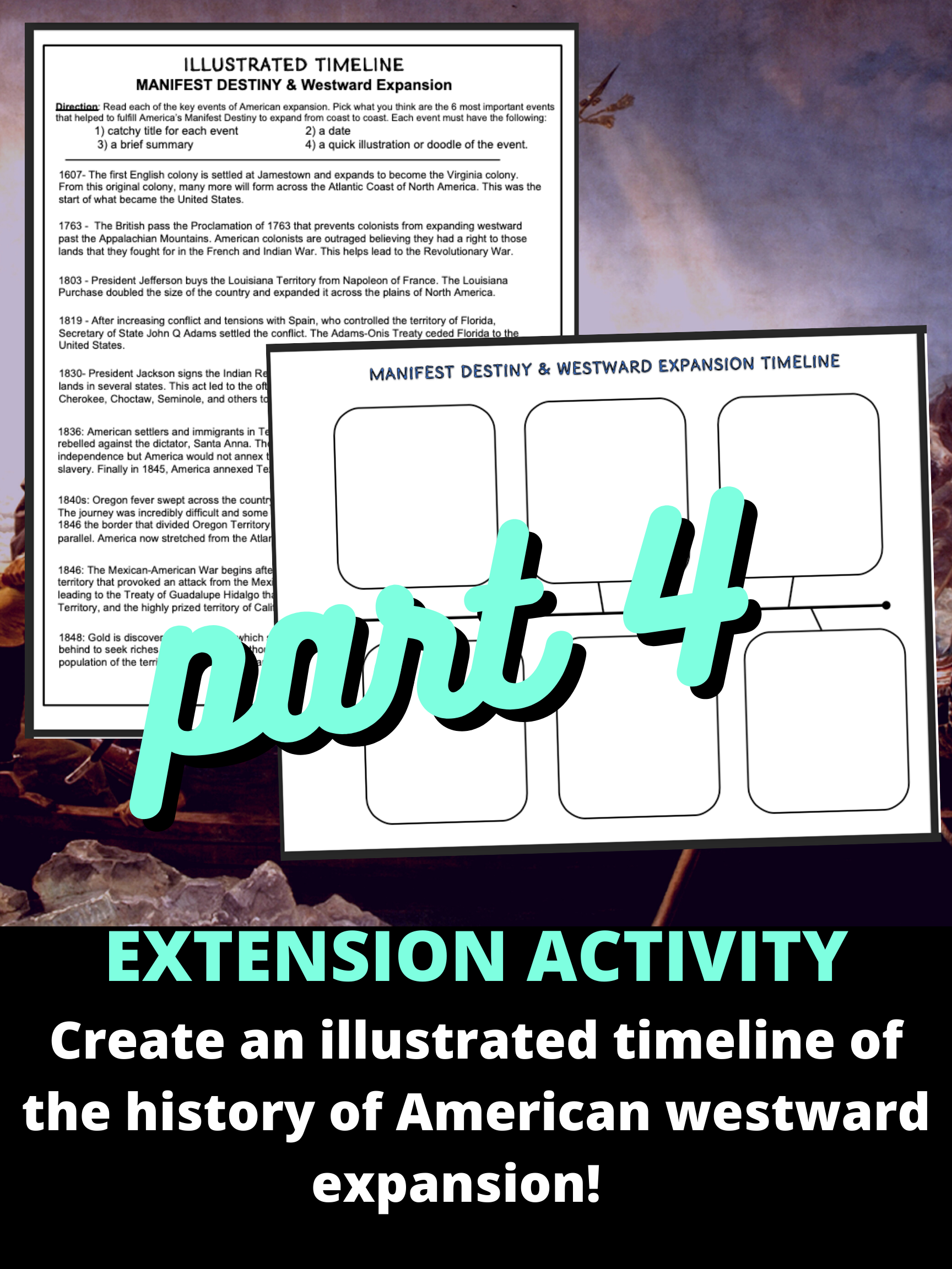 manifest destiny activity